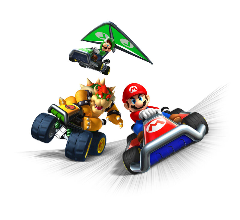 Mario and Bowser Racing