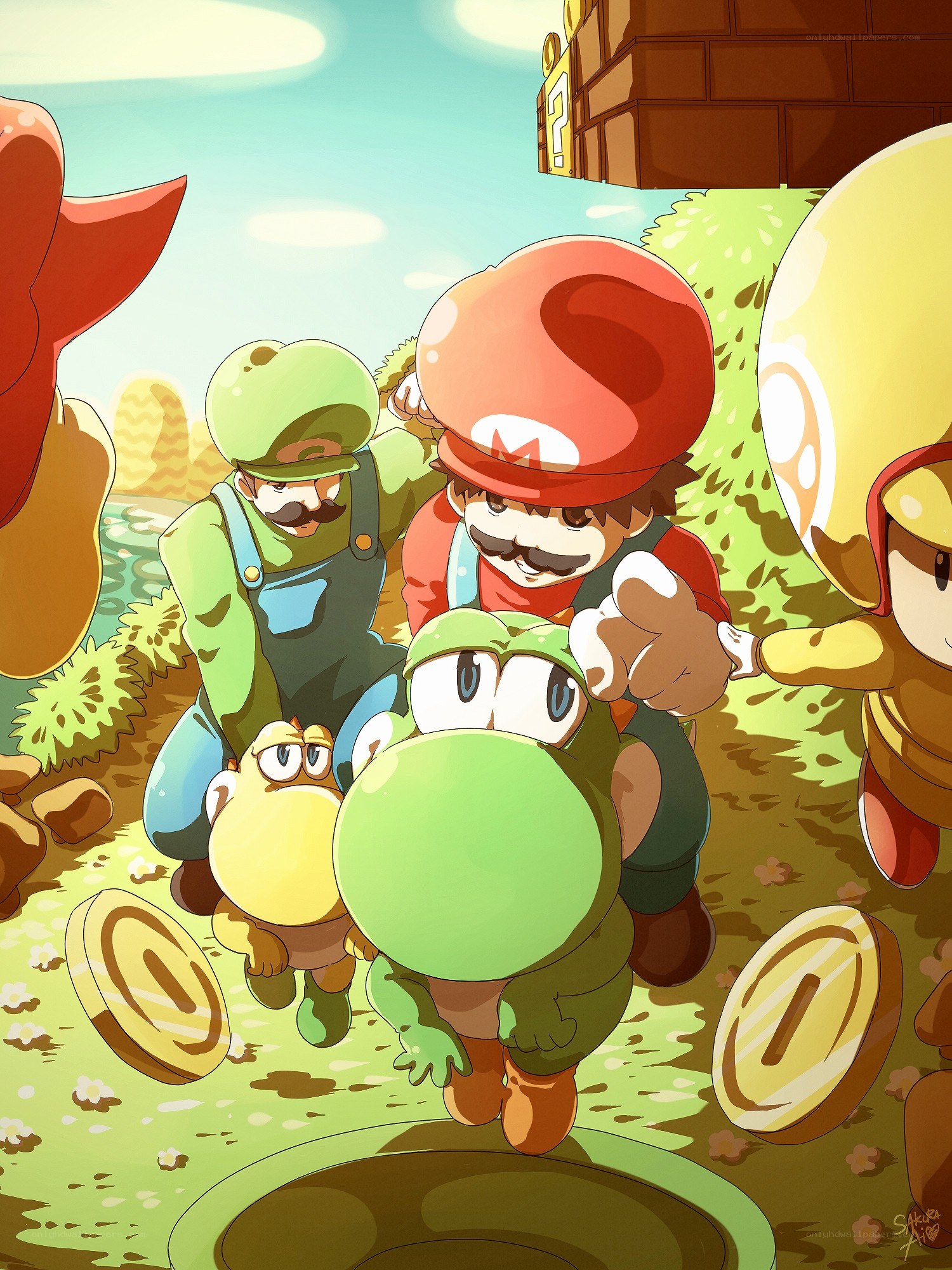 Mario and friends adventure