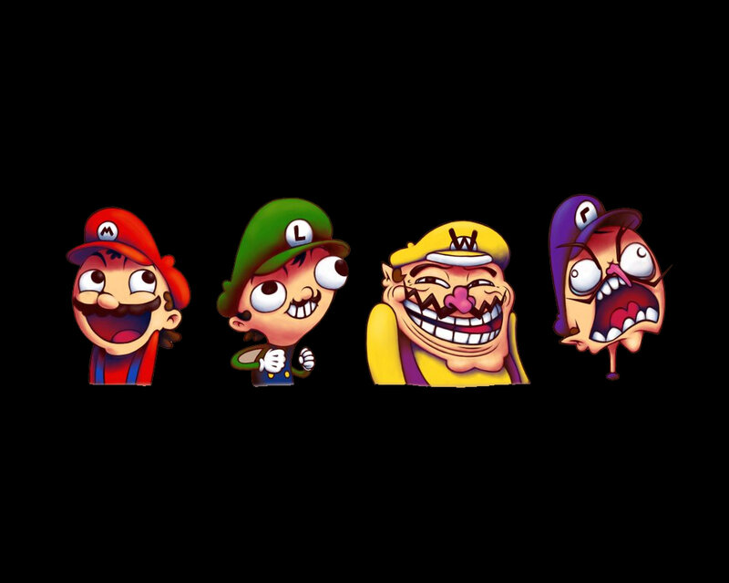 Mario and friends cartoon characters