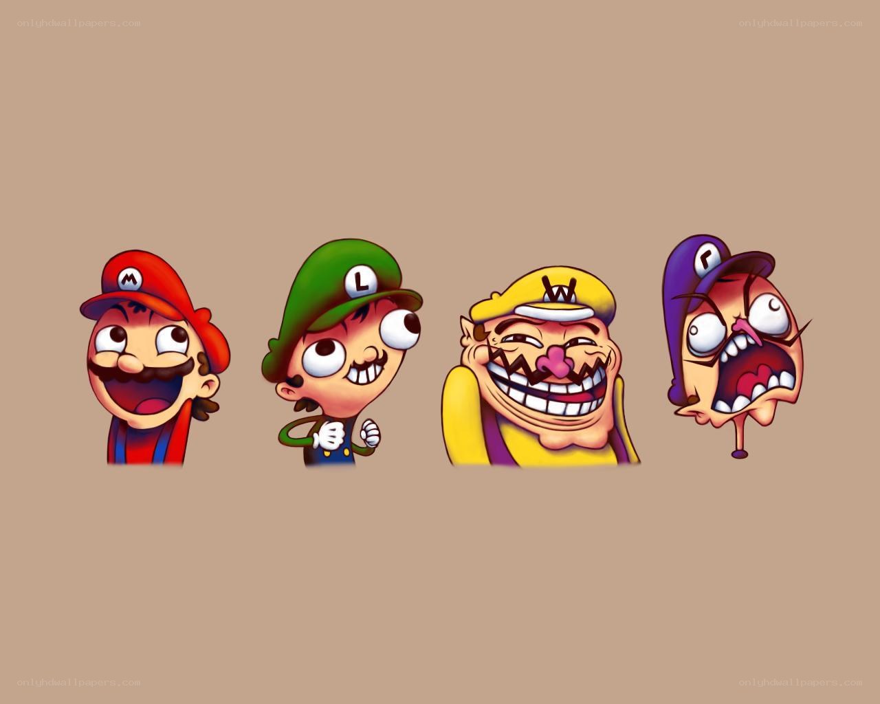 Mario and friends cartoon characters