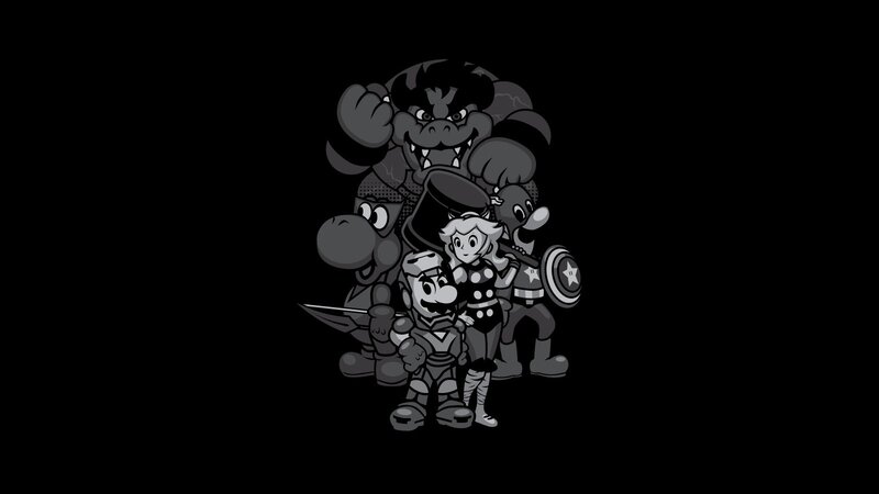 Mario and Friends Group — Black