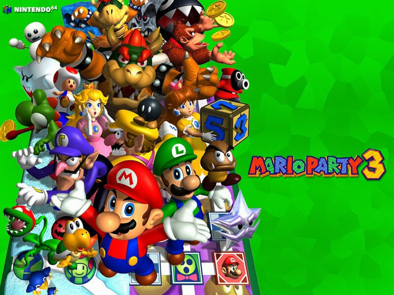 Mario and Friends Group — Green, Playful