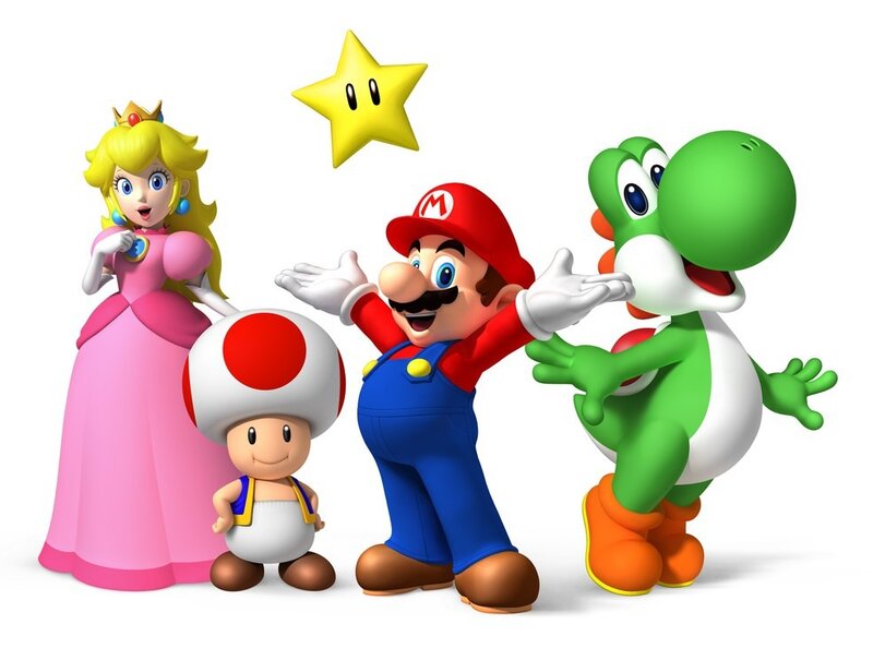 Mario and Friends Group — Pink