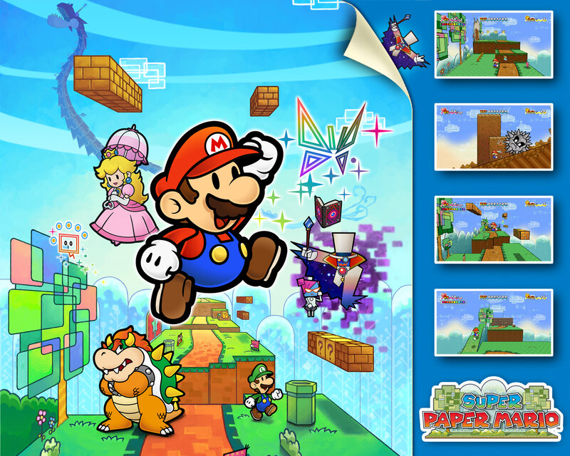 Mario and Friends in Game World