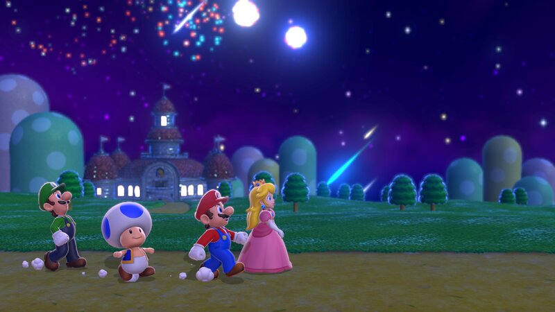 Mario and Friends Walking