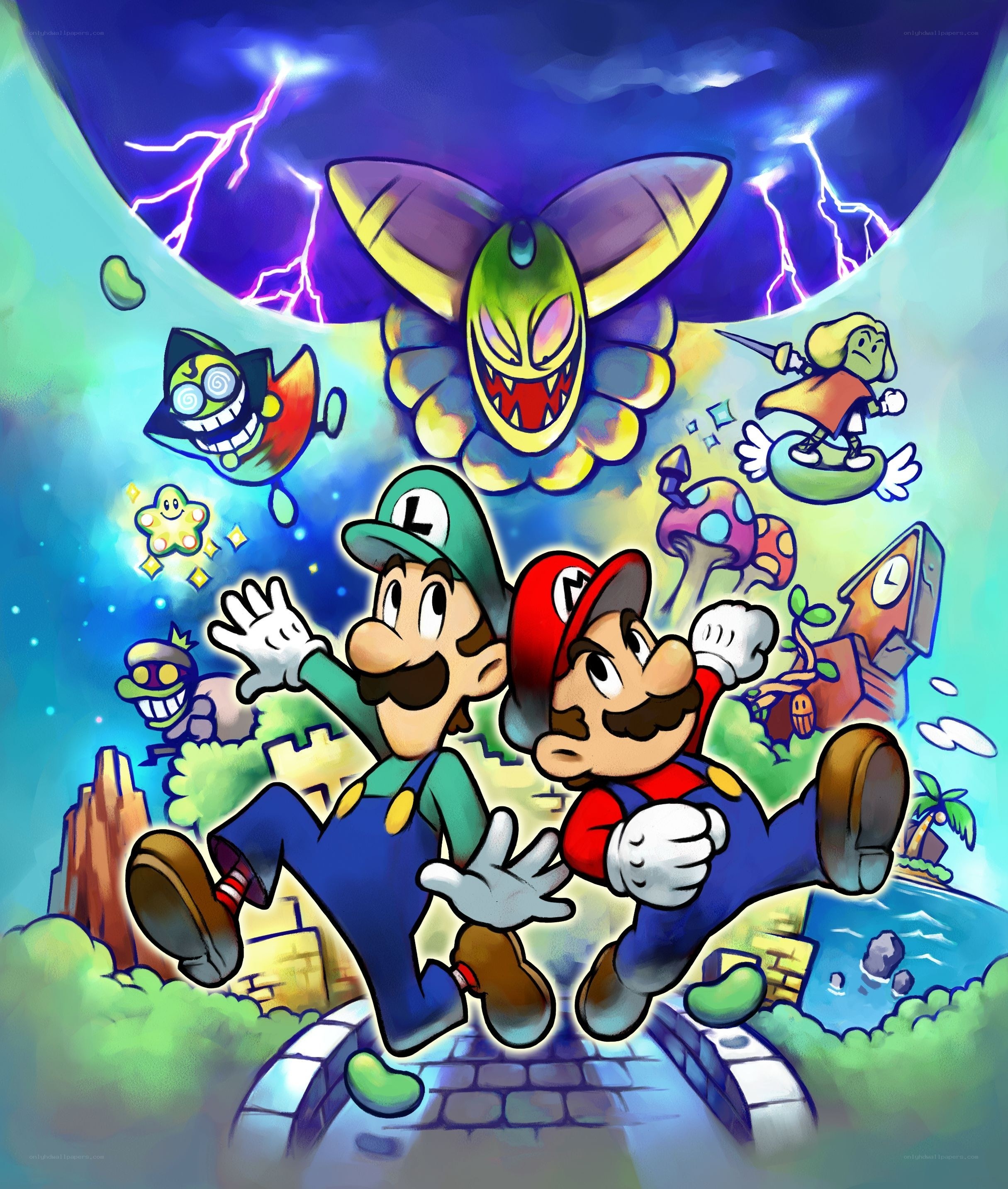 Mario and Luigi adventure