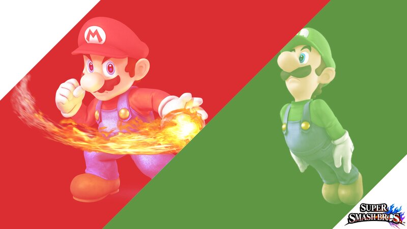 Mario and Luigi Characters — Red, Dynamic