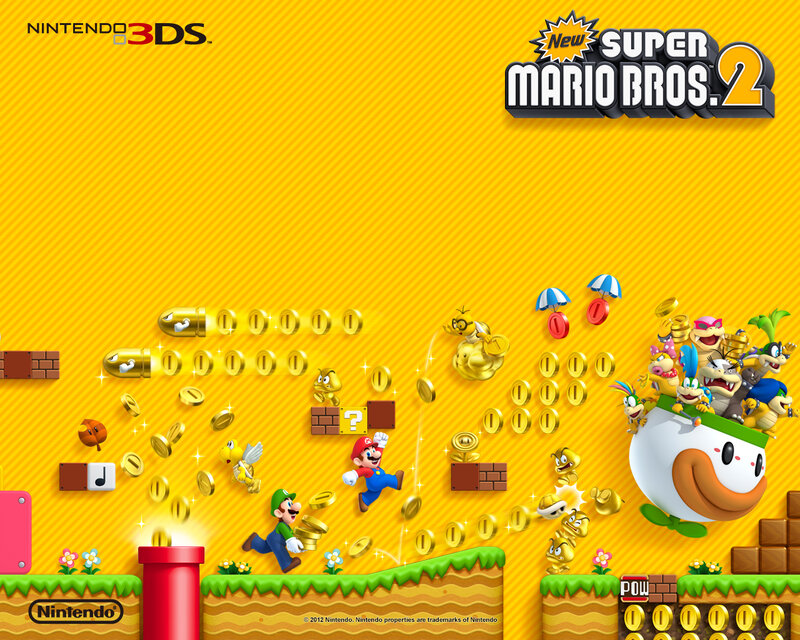 Mario and Luigi in Game Scene
