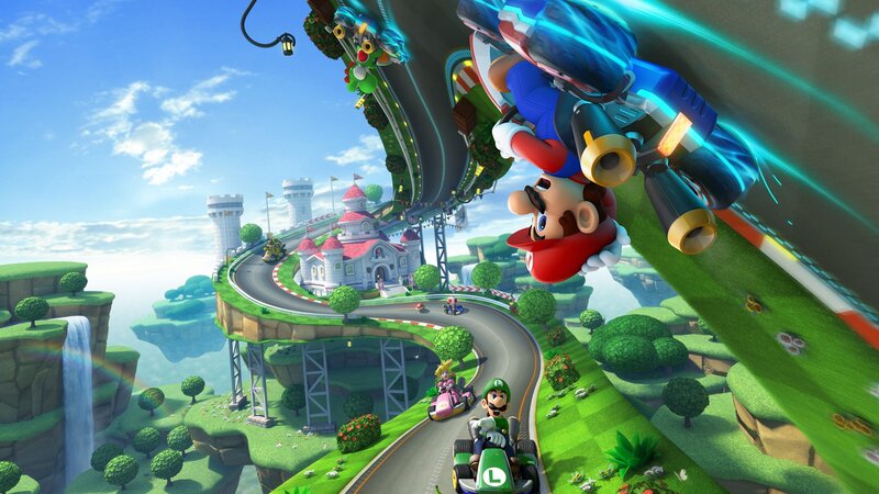 Mario and Luigi Racing — Green, Playful