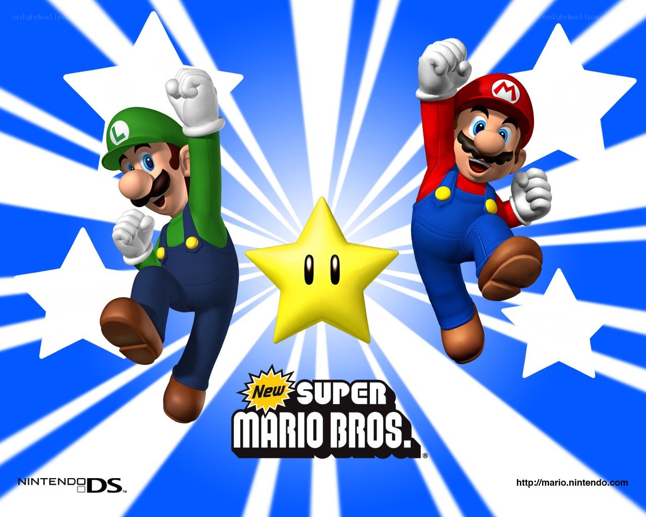 Mario and Luigi with Star