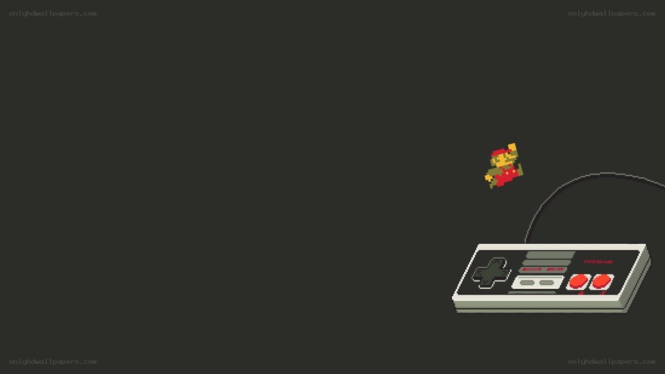 Mario and NES controller