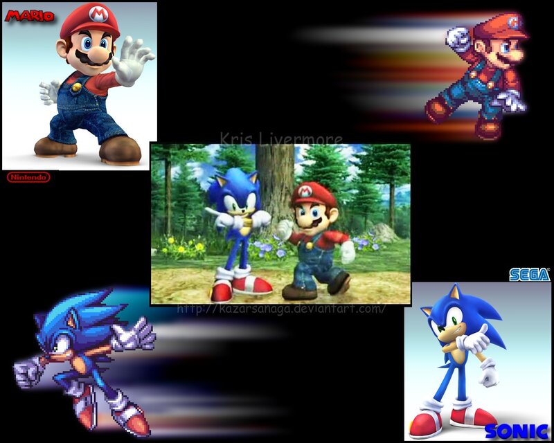 Mario and Sonic Characters