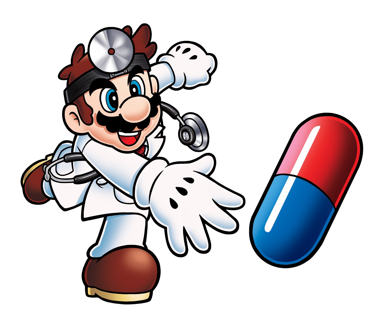 Mario as a doctor