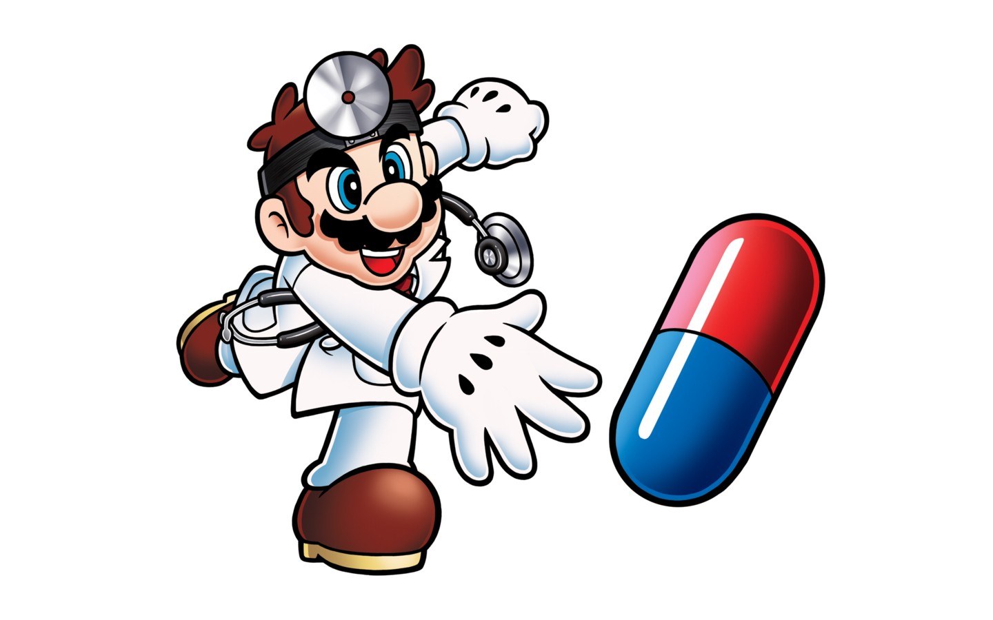 Mario as a doctor