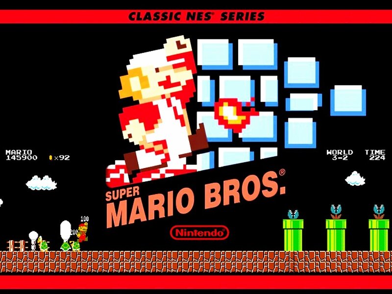 Mario Breaking Blocks