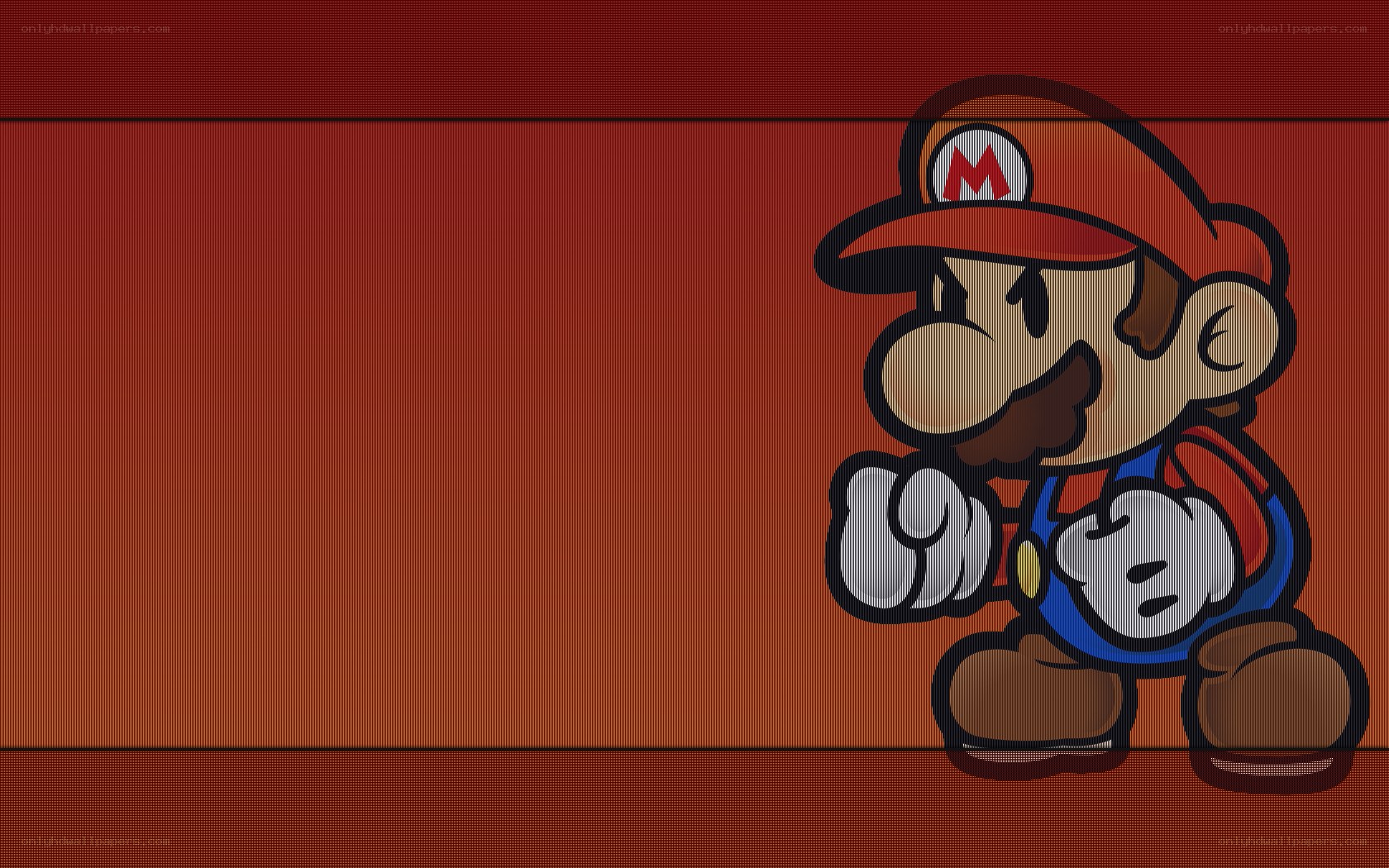 Mario character illustration