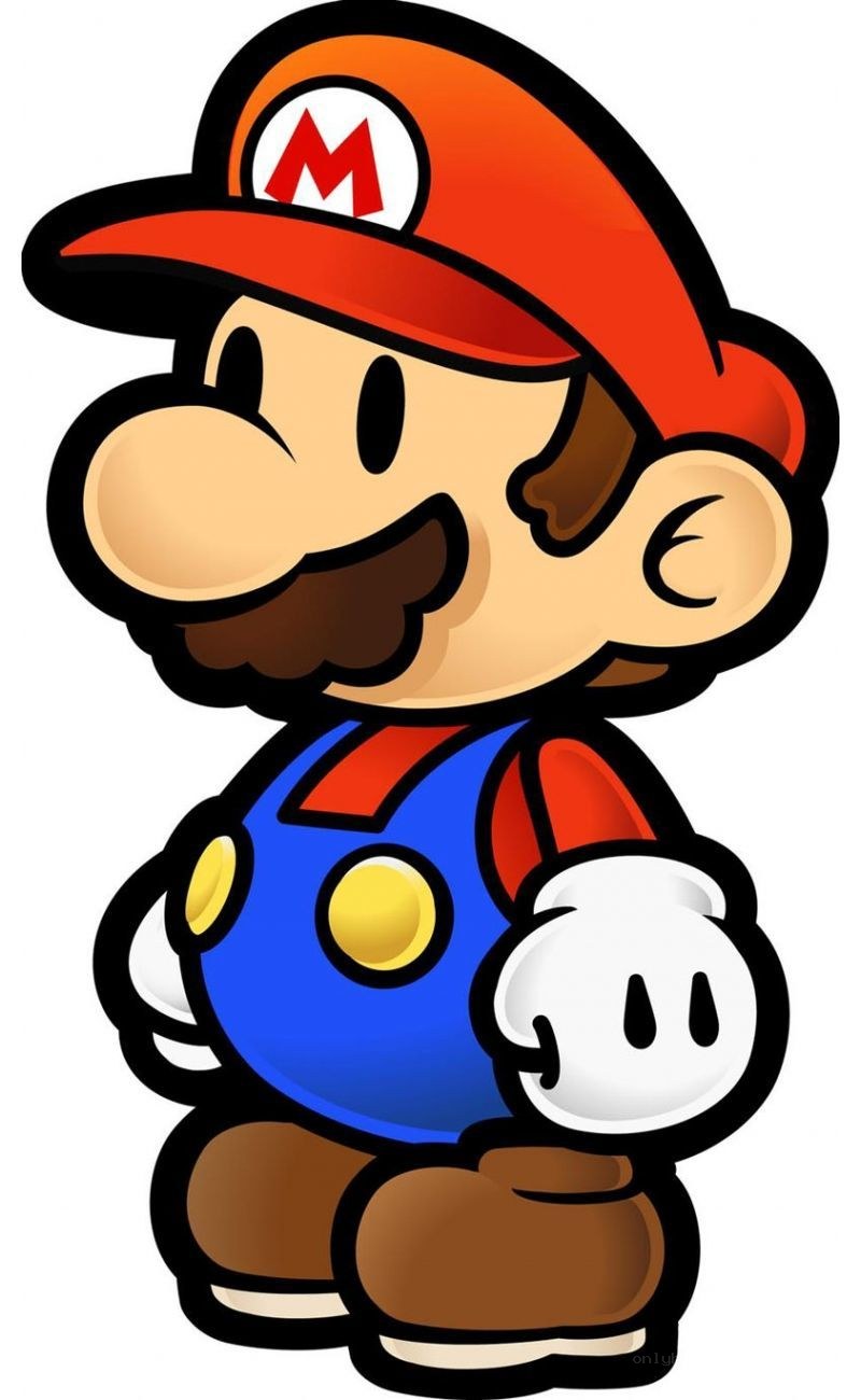 Mario character illustration