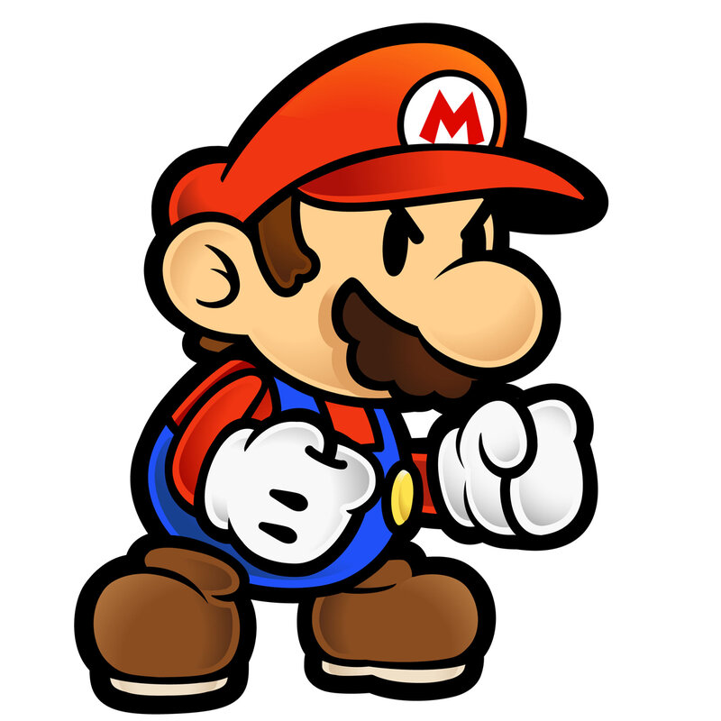 Mario character illustration