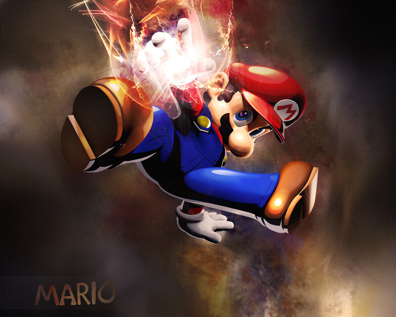 Mario Character in Action