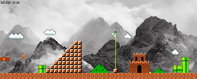Mario Character in Game — Green