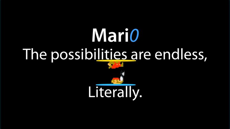 Mario Character on Platforms