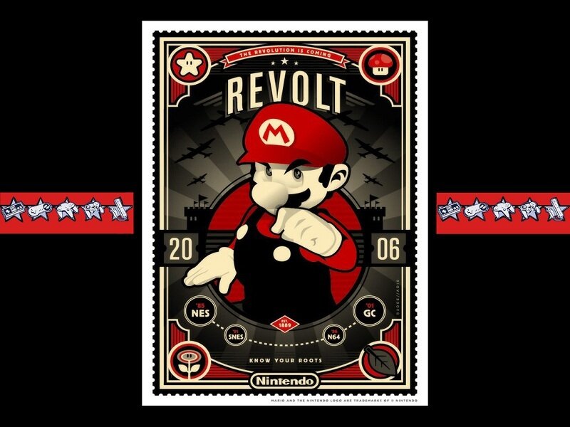 Mario Character Poster