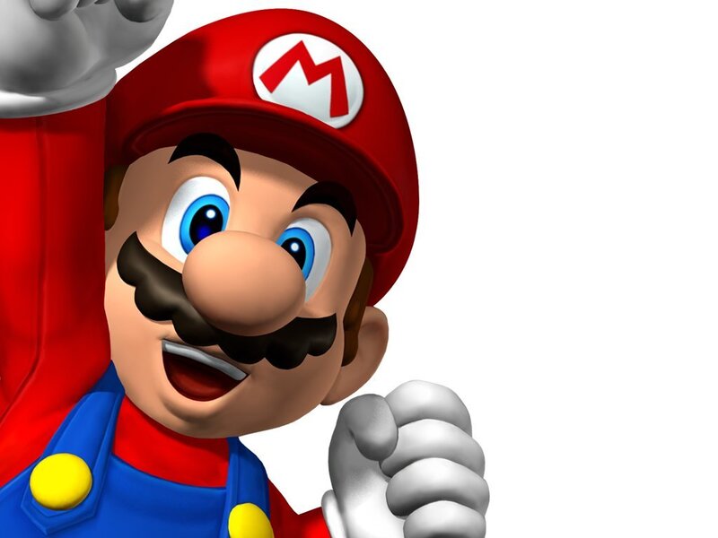 Mario Character — Red, Happy