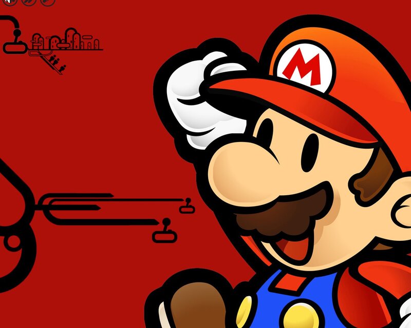 Mario Character — Red, Playful, Digital Art