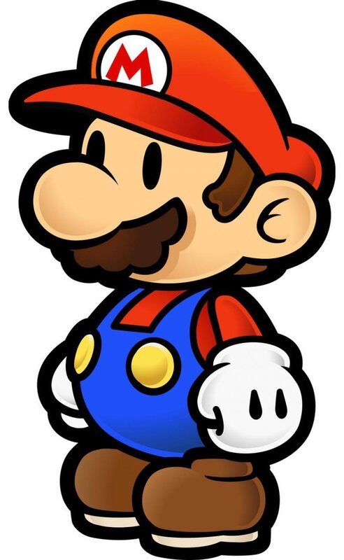 Mario Character — Red, Playful, Vector Art