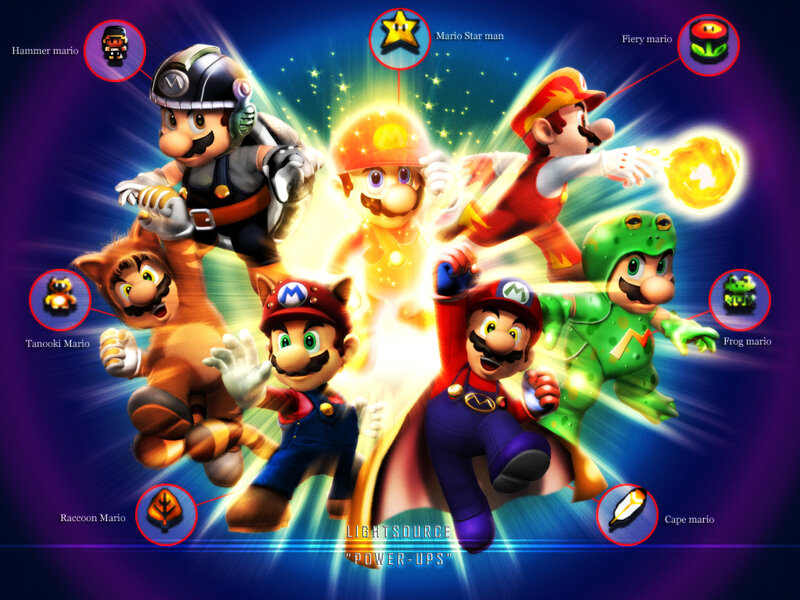 Mario Character Transformations