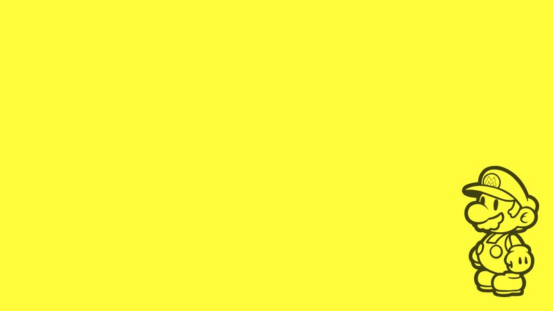 Mario Character — Yellow