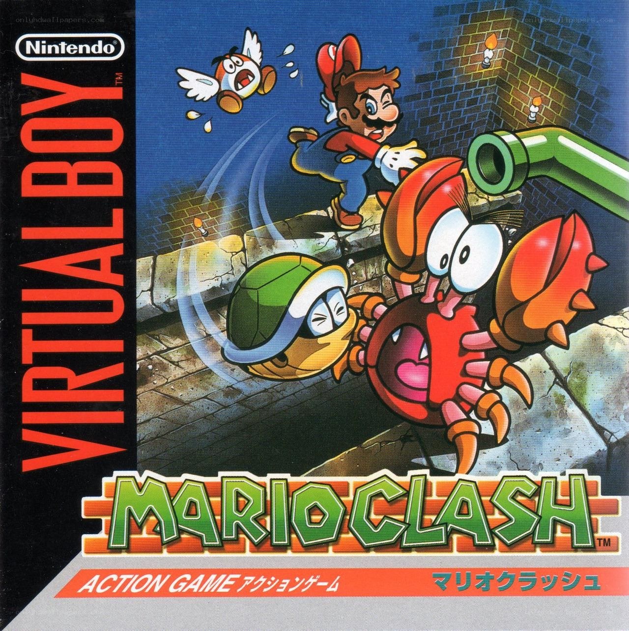 Mario Clash game cover