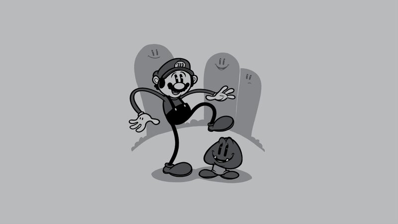 Mario Dancing with Ghosts
