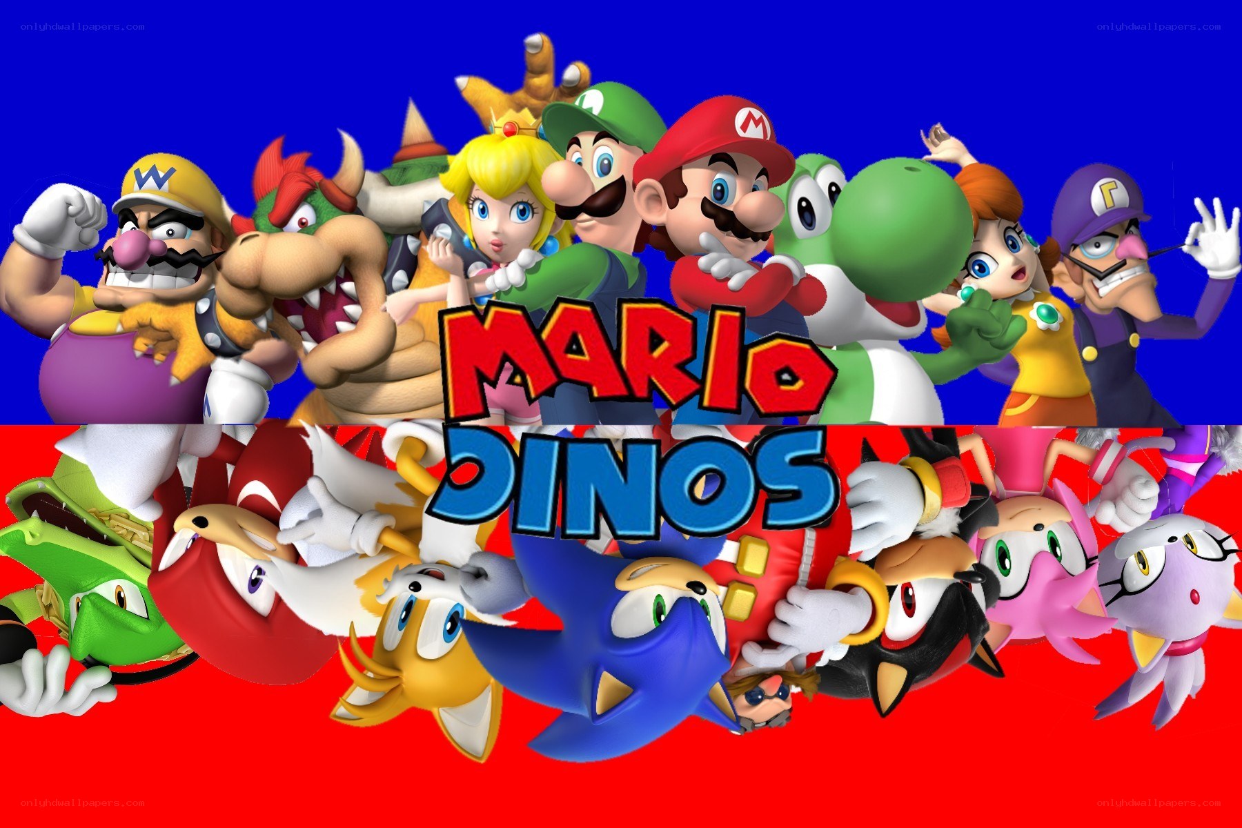 Mario Dinos characters