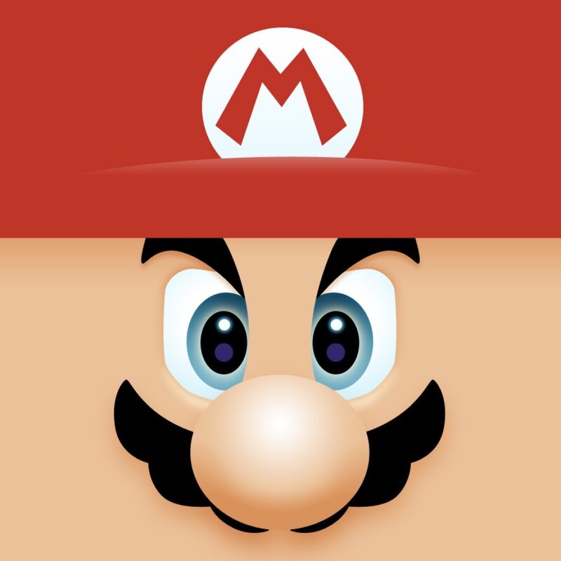 Mario face close-up