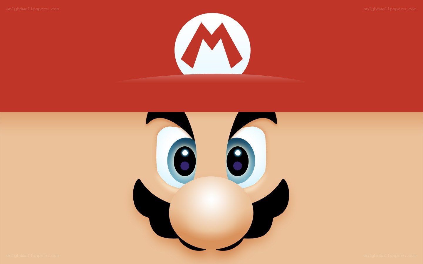 Mario face close-up