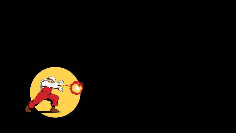 Mario fireball attack