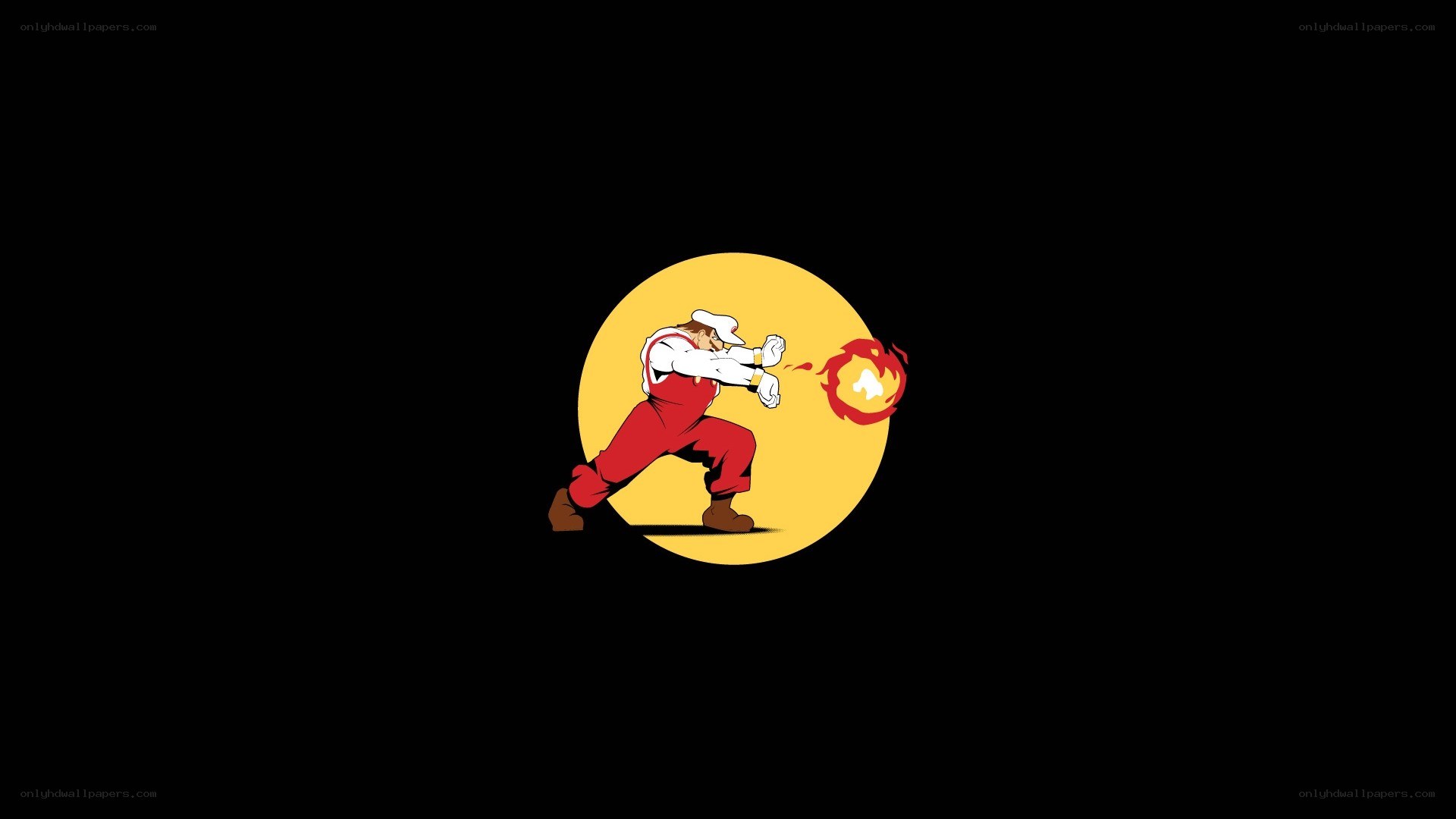 Mario fireball attack