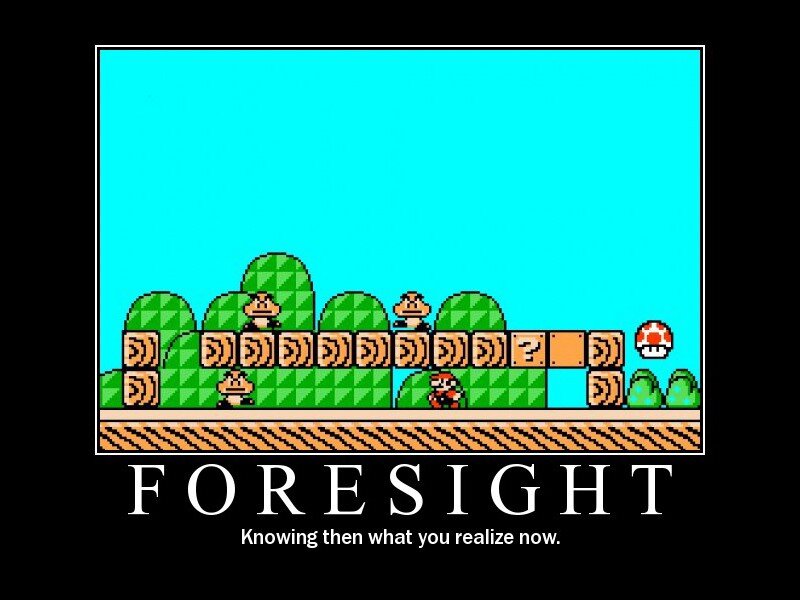 Mario foresight meme