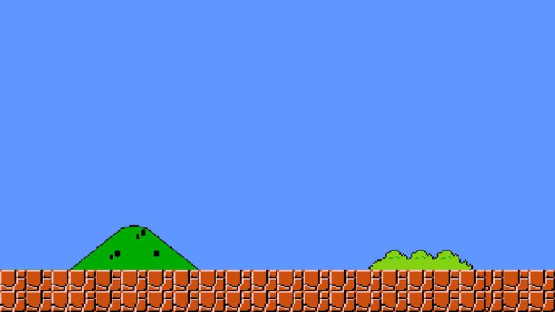 Mario game background