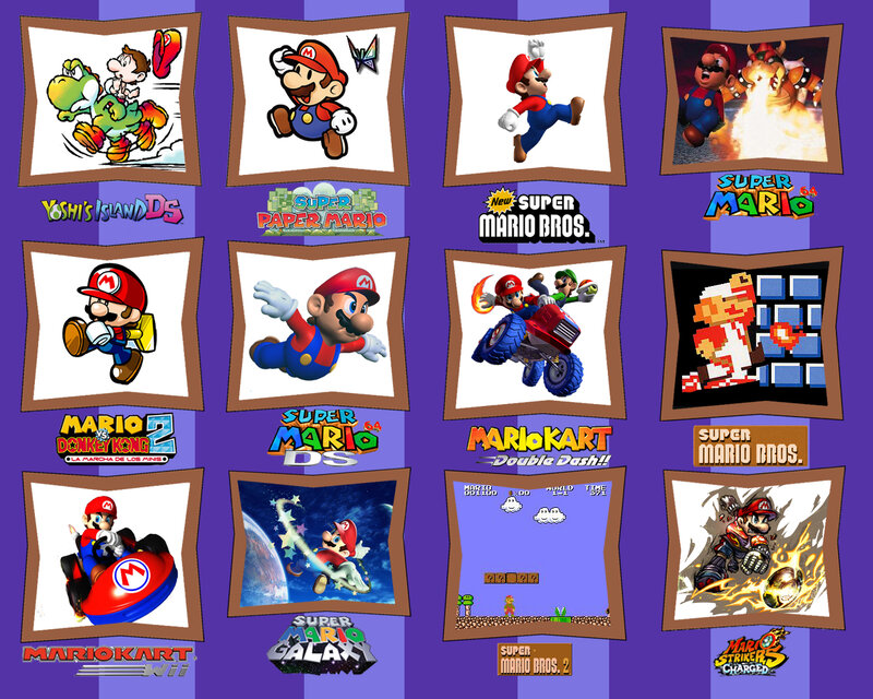Mario game collection
