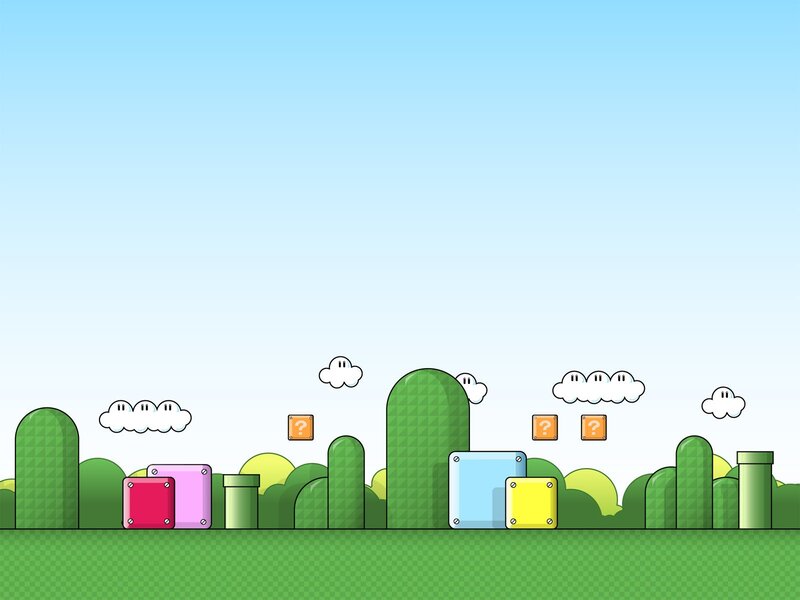 Mario Game Landscape