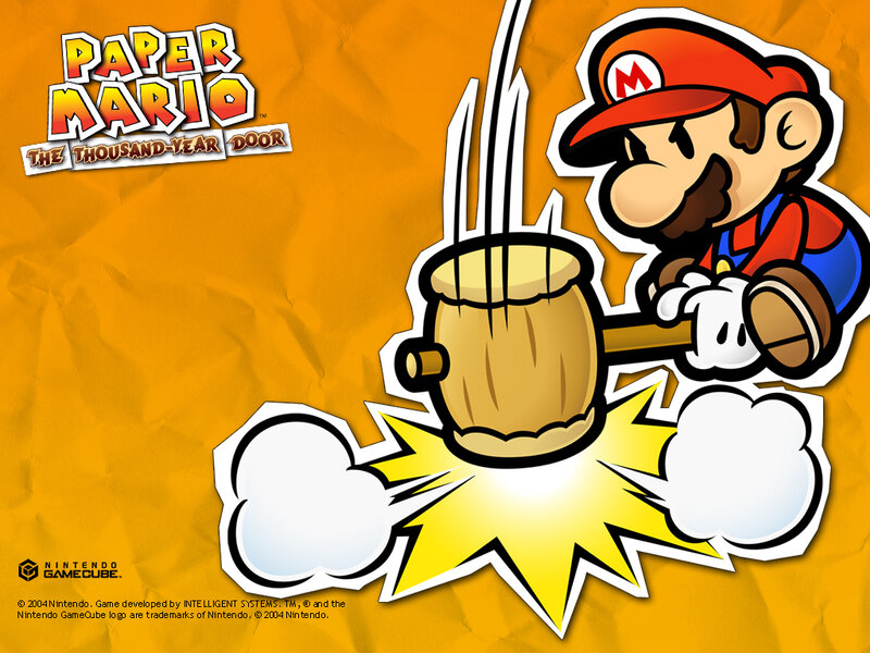 Mario Hitting a Door