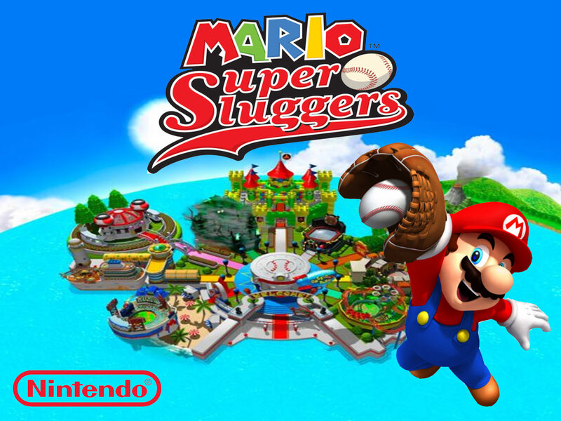 Mario Holding Baseball