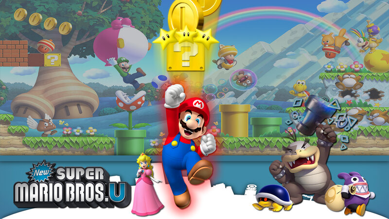 Mario in a Game Scene