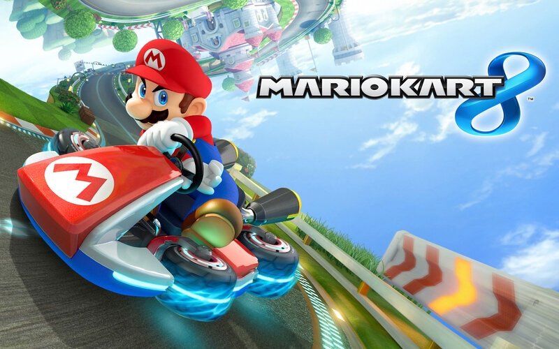 Mario in a Go-kart