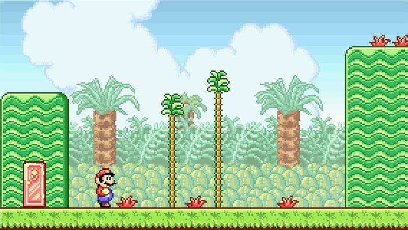 Mario in a Jungle