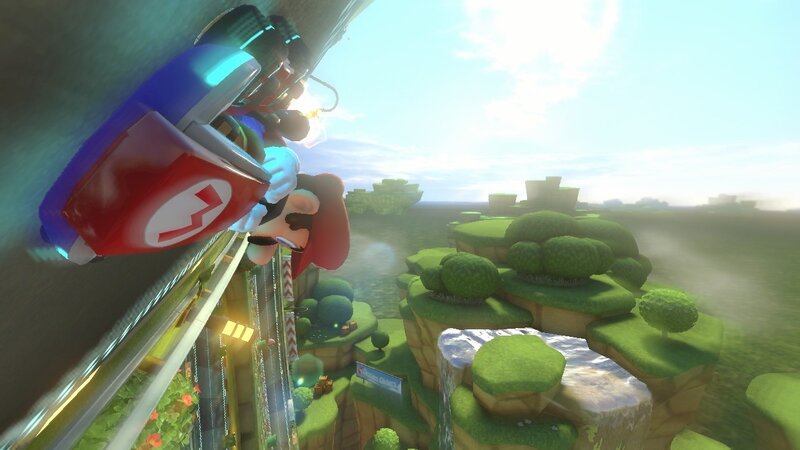 Mario in a Kart