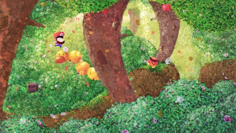 Mario in Forest