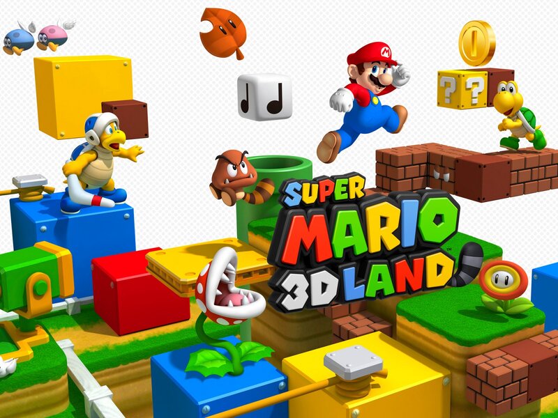 Mario in Game World — Green